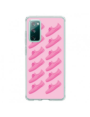 Coque Samsung Galaxy S20 Pink Rose Vans Chaussures - Mikadololo