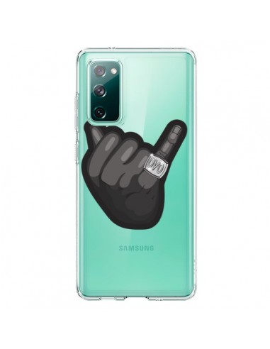 Coque Samsung Galaxy S20 OVO Ring bague Transparente - Mikadololo