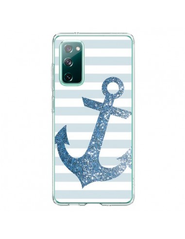 Coque Samsung Galaxy S20 Ancre Bleu Navire - Monica Martinez