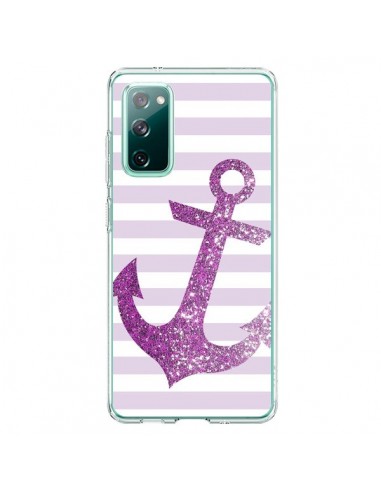 Coque Samsung Galaxy S20 Ancre Rose Navire - Monica Martinez