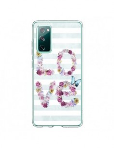 Coque Samsung Galaxy S20 Love Fleurs Flower - Monica...