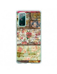 Coque Samsung Galaxy S20 Lady Rococo Bois Fleur -...