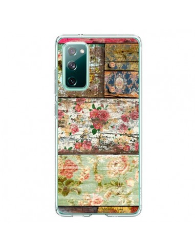 Coque Samsung Galaxy S20 Lady Rococo Bois Fleur - Maximilian San