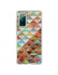 Coque Samsung Galaxy S20 Love Pattern Triangle -...