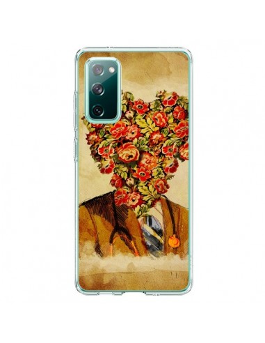 Coque Samsung Galaxy S20 Docteur Love Fleurs - Maximilian San