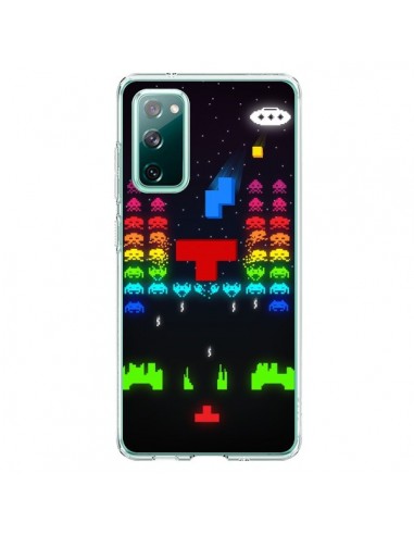 Coque Samsung Galaxy S20 Invatris Space Invaders Tetris Jeu - Maximilian San