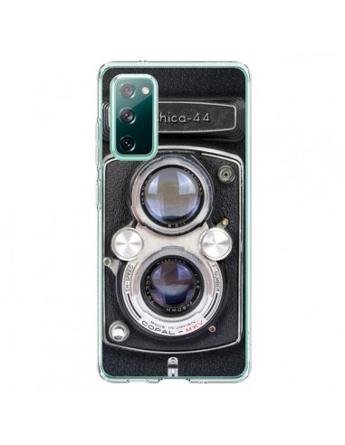 Coque Samsung Galaxy S20 Vintage Camera Yashica 44 Appareil Photo - Maximilian San
