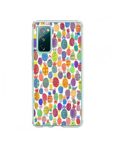 Coque Samsung Galaxy S20 Cute Pineapples - Ninola Design
