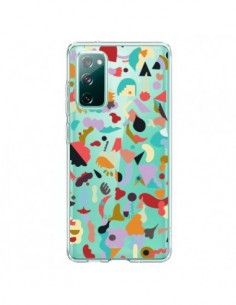 Coque Samsung Galaxy S20 Dreamy Animal Shapes White -...