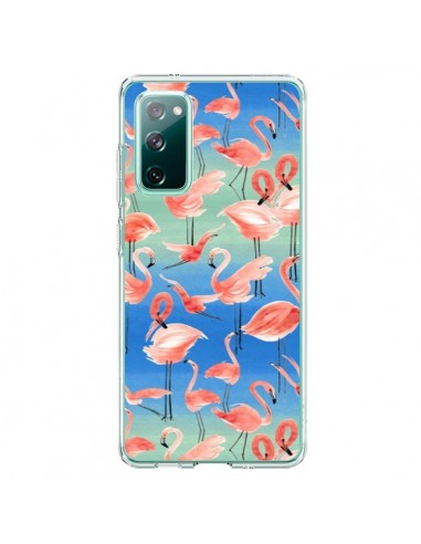 Coque Samsung Galaxy S20 Flamingo Pink - Ninola Design