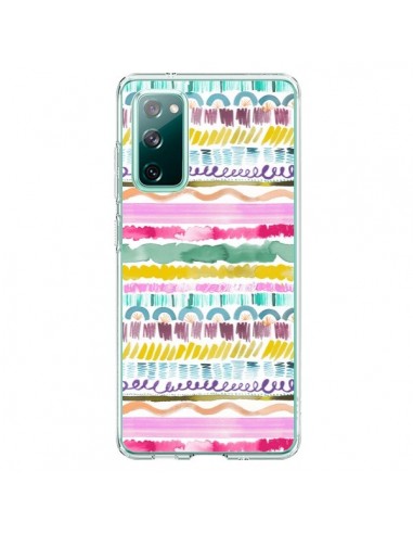 Coque Samsung Galaxy S20 Garlands Tribal - Ninola Design