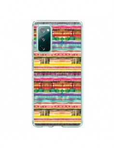 Coque Samsung Galaxy S20 Ink Dust Blue - Ninola Design