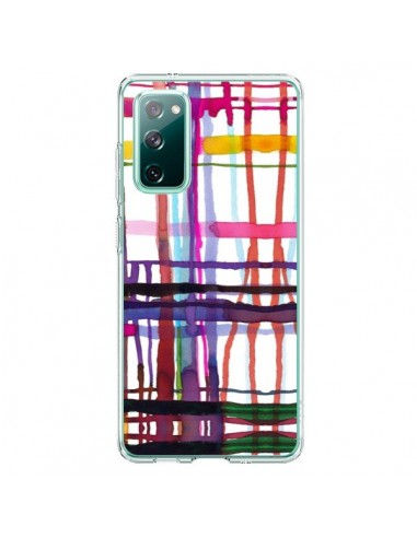 Coque Samsung Galaxy S20 Little Textured Dots Pink - Ninola Design