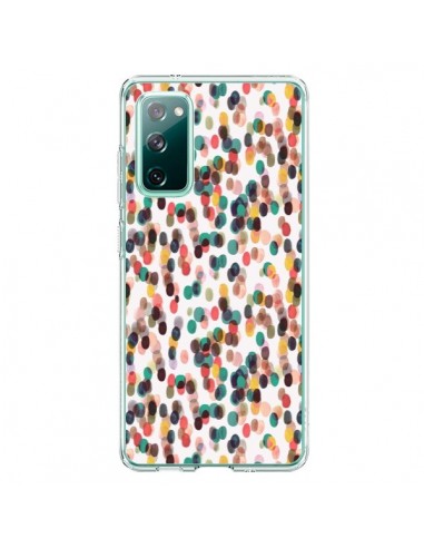 Coque Samsung Galaxy S20 Rainbow Lace Neon - Ninola Design