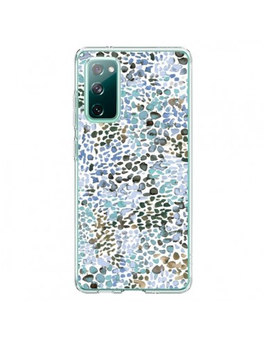 Coque Samsung Galaxy S20 Smoky Marble Watercolor Pink - Ninola Design