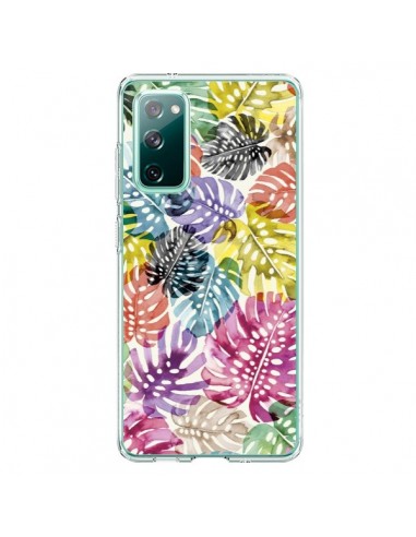 Coque Samsung Galaxy S20 Tigers and Leopards Yellow - Ninola Design