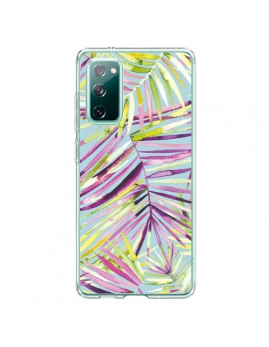 Coque Samsung Galaxy S20 Tropical Flowers Multicolored - Ninola Design