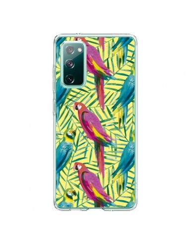 Coque Samsung Galaxy S20 Tropical Monstera Leaves Multicolored - Ninola Design