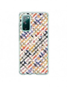 Coque Samsung Galaxy S20 Tropical Palms Blue - Ninola Design