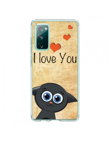 Coque Samsung Galaxy S20 Cute Cat - Nico