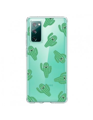 Coque Samsung Galaxy S20 Chute de Cactus Smiley Transparente - Nico