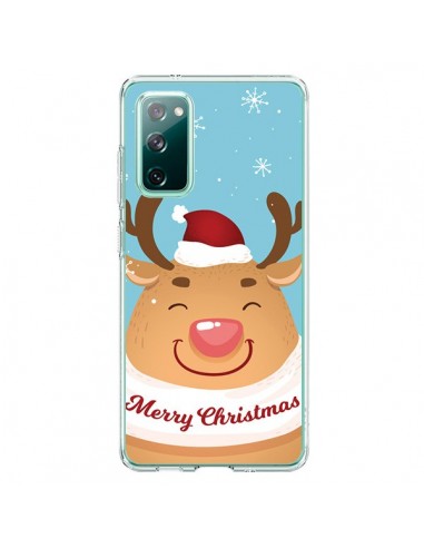 Coque Samsung Galaxy S20 Renne de Noël Merry Christmas - Nico
