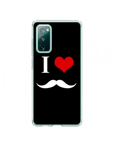 Coque Samsung Galaxy S20 I Love Moustache - Nico