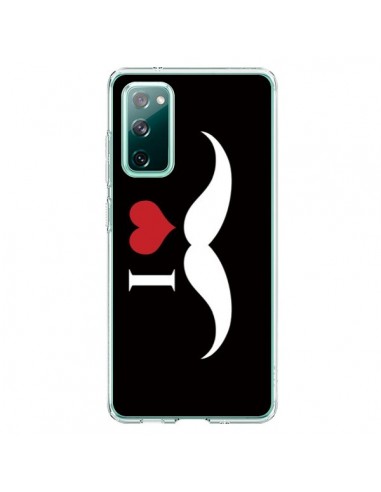 Coque Samsung Galaxy S20 I Love Moustache - Nico