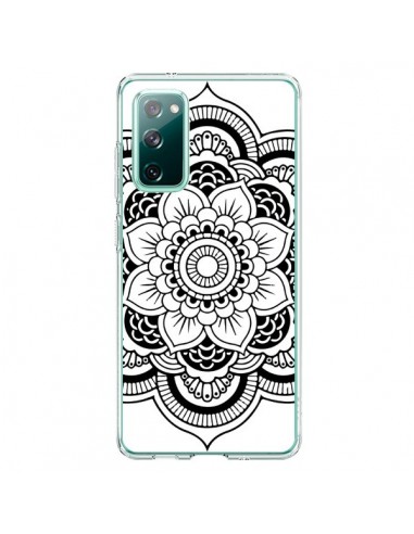 Coque Samsung Galaxy S20 Mandala Noir Azteque - Nico