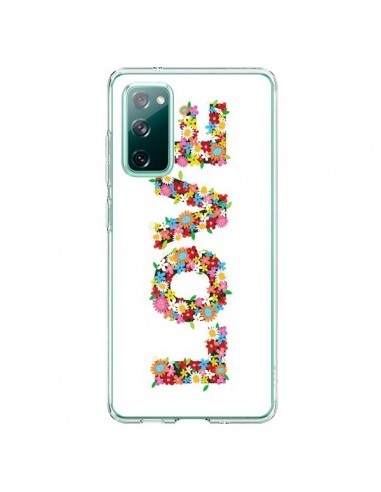 Coque Samsung Galaxy S20 Love Fleurs - Nico