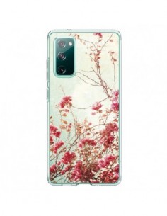 Coque Samsung Galaxy S20 Fleur Vintage Rose - Nico