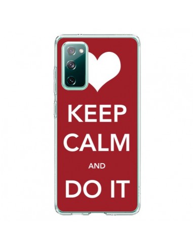 Coque Samsung Galaxy S20 Keep Calm and Do It - Nico