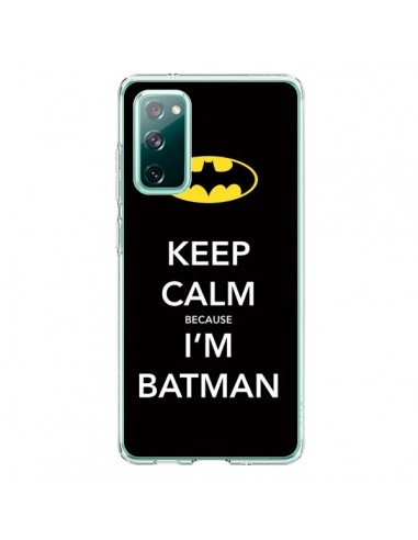 Coque Samsung Galaxy S20 Keep Calm because I'm Batman - Nico