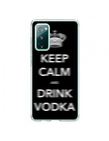 Coque Samsung Galaxy S20 Keep Calm and Drink Vodka - Nico