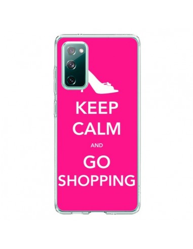 Coque Samsung Galaxy S20 Keep Calm and Go Shopping - Nico