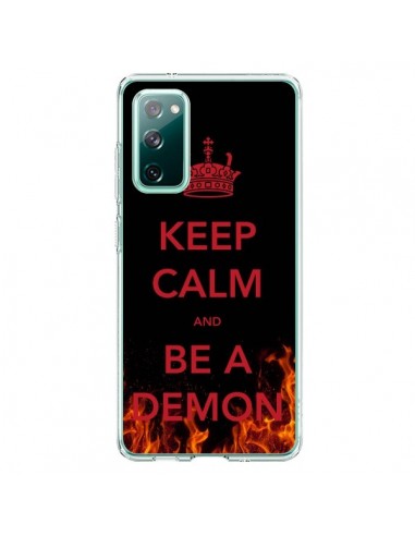 Coque Samsung Galaxy S20 Keep Calm and Be A Demon - Nico