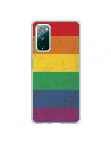 Coque Samsung Galaxy S20 Drapeau Arc En Ciel Gay - Nico