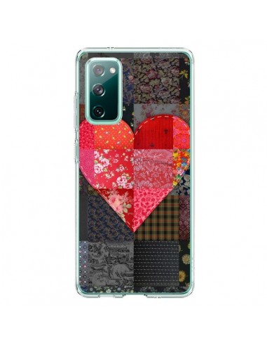 Coque Samsung Galaxy S20 Coeur Heart Patch - Rachel Caldwell