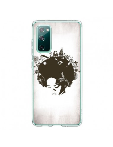 Coque Samsung Galaxy S20 Childhood Garden Afro - Rachel Caldwell