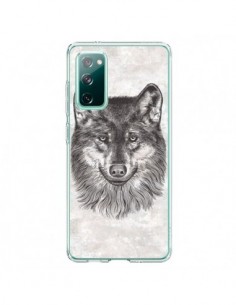 Coque Samsung Galaxy S20 Loup Gris - Rachel Caldwell