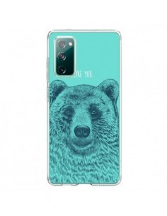 Coque Samsung Galaxy S20 Bear Ours I like You - Rachel...