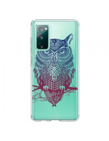 Coque Samsung Galaxy S20 Hibou Chouette Owl Transparente - Rachel Caldwell