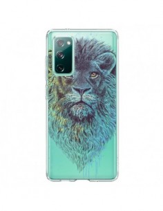 Coque Samsung Galaxy S20 Roi Lion King Transparente -...