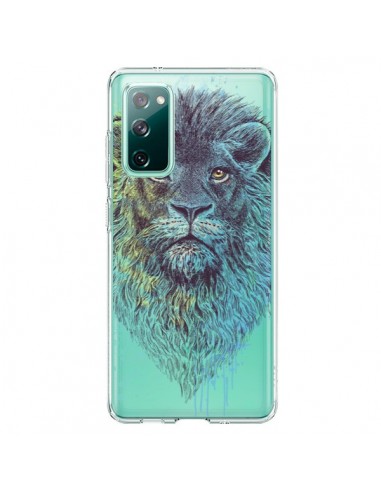 Coque Samsung Galaxy S20 Roi Lion King Transparente - Rachel Caldwell