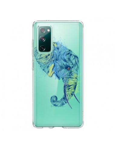 Coque Samsung Galaxy S20 Elephant Elefant Transparente - Rachel Caldwell