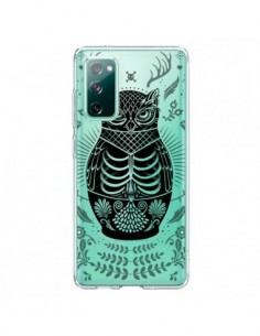 Coque Samsung Galaxy S20 Owl Chouette Hibou Squelette...