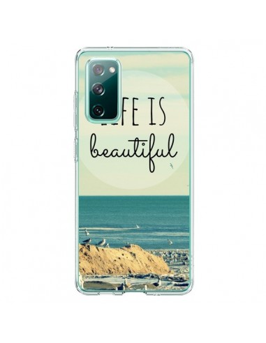 Coque Samsung Galaxy S20 Life is Beautiful - R Delean