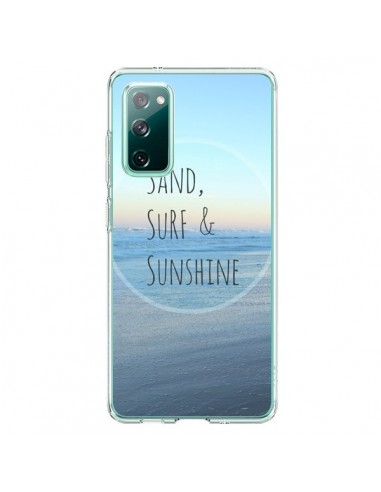 Coque Samsung Galaxy S20 Sand, Surf and Sunshine - R Delean