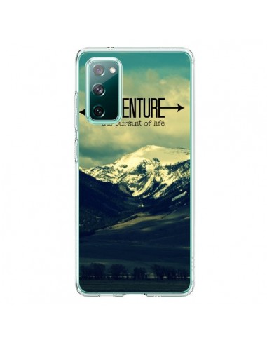 Coque Samsung Galaxy S20 Adventure the pursuit of life Montagnes Ski Paysage - R Delean