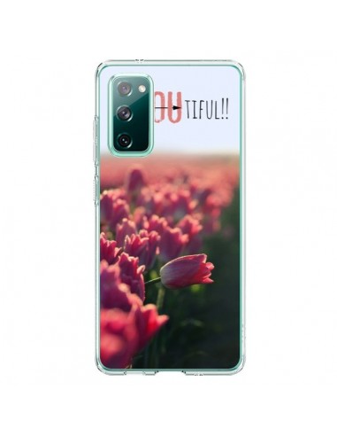 Coque Samsung Galaxy S20 Coque iPhone 6 et 6S Be you Tiful Tulipes - R Delean